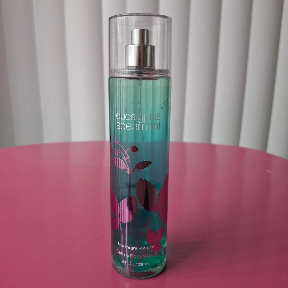 Bath & Body Works EUCALYPTUS SPEARMINT Fine Fragrance Mist 8 oz Rare Original